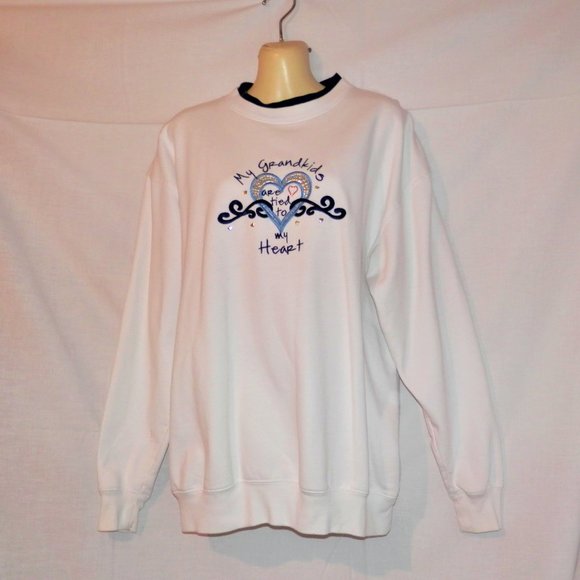 M&C Sportwear L Granddkids Tied to My Heart H532 - Picture 5 of 6